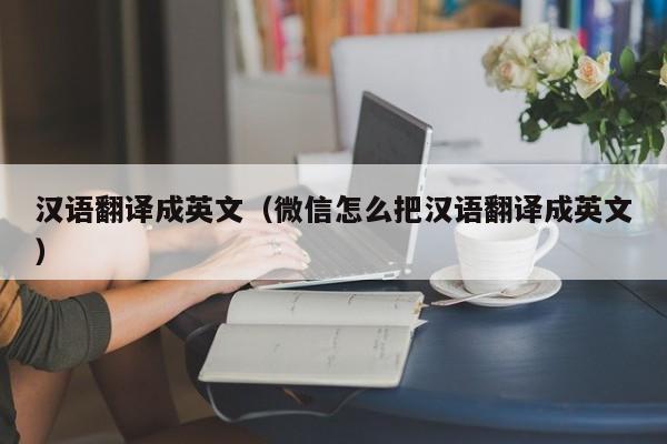 汉语翻译成英文（微信怎么把汉语翻译成英文）