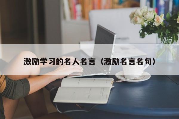 激励学习的名人名言（激励名言名句）