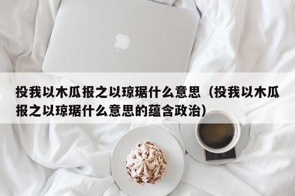 投我以木瓜报之以琼琚什么意思（投我以木瓜报之以琼琚什么意思的蕴含政治）