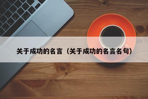 关于成功的名言（关于成功的名言名句）