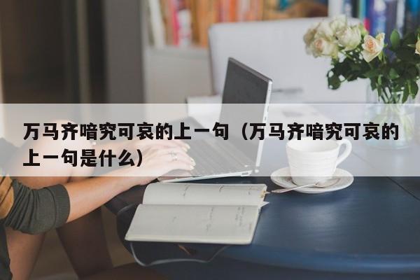 万马齐喑究可哀的上一句（万马齐喑究可哀的上一句是什么）