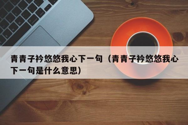 青青子衿悠悠我心下一句（青青子衿悠悠我心下一句是什么意思）