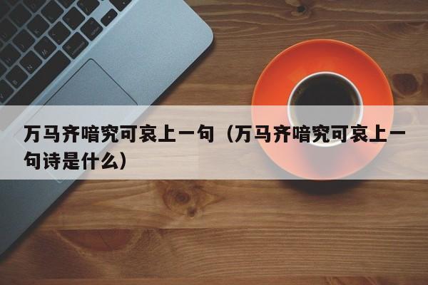 万马齐喑究可哀上一句（万马齐喑究可哀上一句诗是什么）