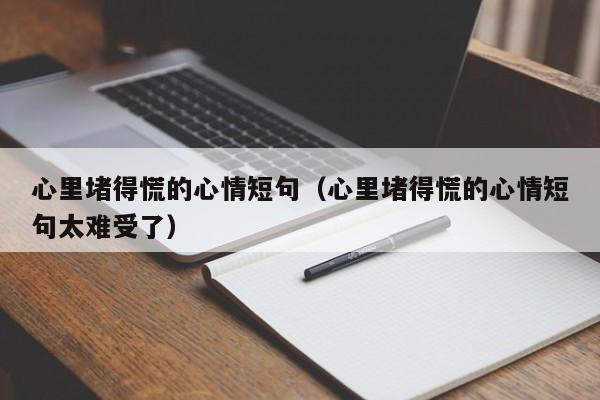 心里堵得慌的心情短句（心里堵得慌的心情短句太难受了）