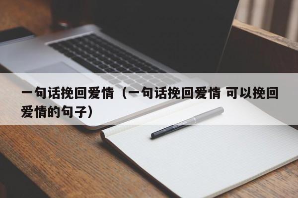 一句话挽回爱情（一句话挽回爱情 可以挽回爱情的句子）