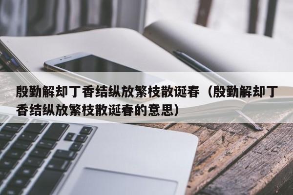 殷勤解却丁香结纵放繁枝散诞春（殷勤解却丁香结纵放繁枝散诞春的意思）