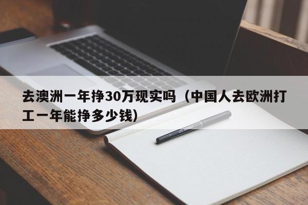 去澳洲一年挣30万现实吗（中国人去欧洲打工一年能挣多少钱）