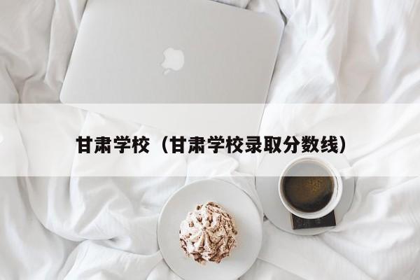 甘肃学校（甘肃学校录取分数线）