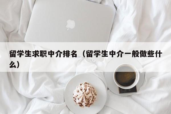 留学生求职中介排名（留学生中介一般做些什么）