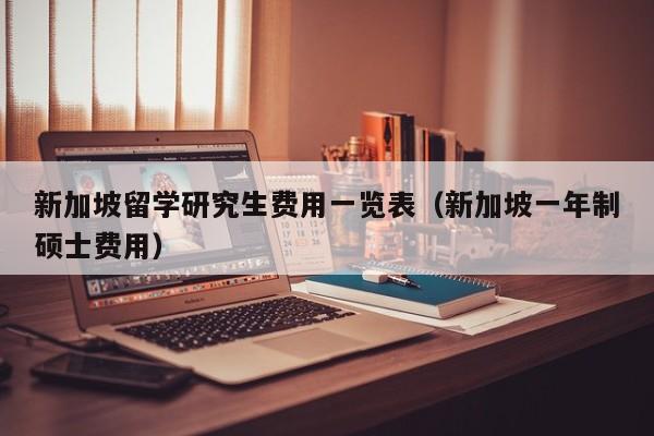 新加坡留学研究生费用一览表（新加坡一年制硕士费用）