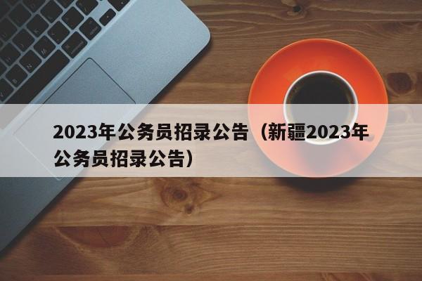 2023年公务员招录公告（新疆2023年公务员招录公告）