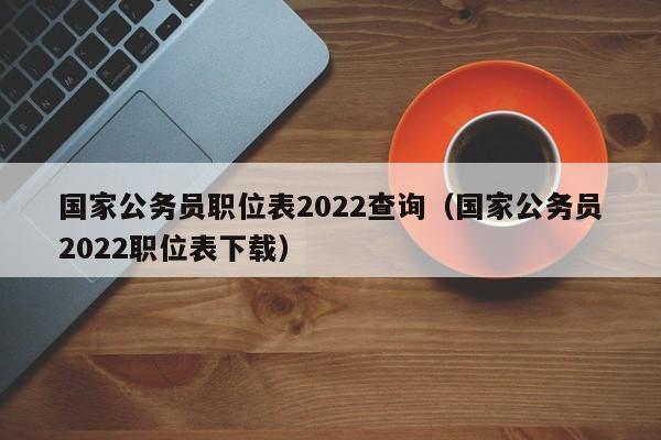 国家公务员职位表2022查询（国家公务员2022职位表下载）