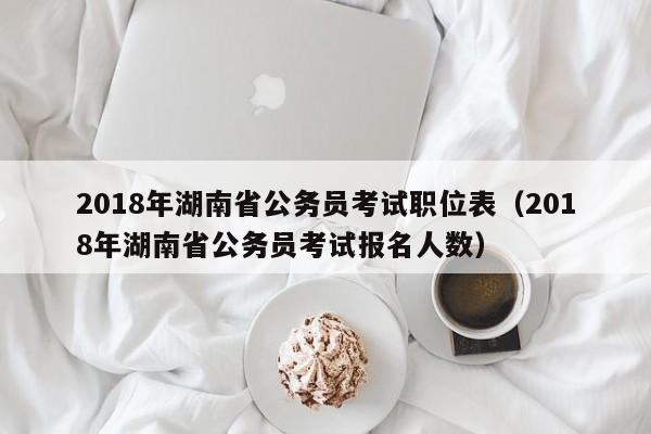 2018年湖南省公务员考试职位表（2018年湖南省公务员考试报名人数）